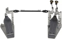 MDD Machined Direct Drive Double Bass Drum Pedal with Extended Footboard - Polished