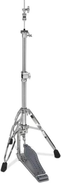 MDD Machined Direct Drive Hi-hat Stand with Extended Footboard - Polished - 3-leg