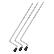 21" Aluminum Floor Tom Legs, 3 Pack