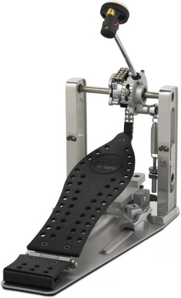 Machined Chain Drive Single Bass Drum Pedal, Black