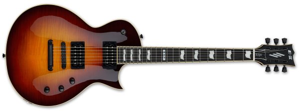 E-II Eclipse Full Thickness Electric Guitar, Tobacco Sunburst