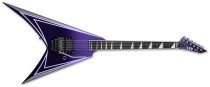 LTD Alexi Hexed Electric Guitar, Purple Fade With Pinstripes