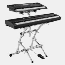 Double Keytree Dual Tier Keyboard Stand, 88 Key