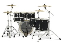 Concept Maple 7-Piece Maple Shell Pack, Satin Black