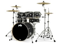 Concept Maple 7-Piece Maple Shell Pack, Satin Black