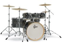 Catalina Maple 7-Piece Drum Shell Pack, Black Stardust