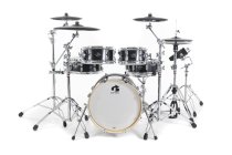 G9 Pro 5-Piece Workstation E-Drum Set With Stand Pack, Carbon