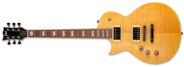 EC-256FM Left-Handed Electric Guitar, Vintage Natural