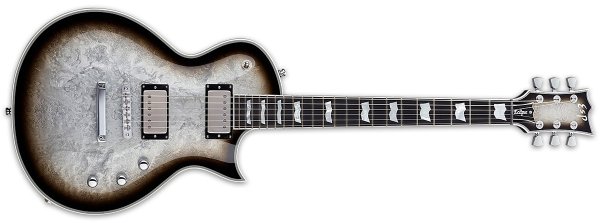 Eclipse Custom 6-string Electric Guitar, Silver Liquid Metal Burst