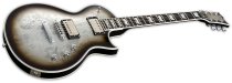 Eclipse Custom 6-string Electric Guitar, Silver Liquid Metal Burst