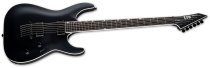 MH-1000 Baritone Electric Guitar, Black Satin