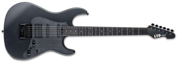 SN-1000 Evertune Electric Guitar, Charcoal Metallic Satin