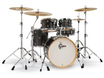 Catalina Maple 5-Piece Drum Shell Pack, Black Stardust