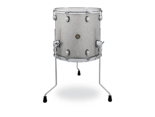 Catalina Maple 14" x 14" Floor Tom, Silver Sparkle