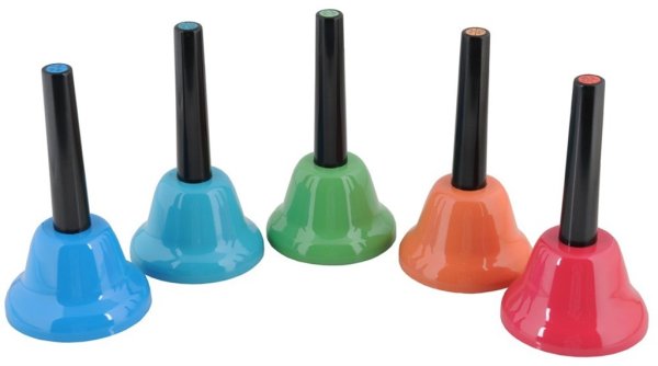 Kidsplay 5-note Chromatic Add-on Hand Bell Set