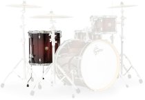 Catalina Maple 16″ x 16″ Floor Tom, Dark Cherry Burst