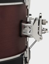 Concept Maple Snare Drum 6.5" x 14'', Ox Blood Stain with Ebony Stain Hoops