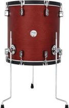 14″ x 14″ Concept Maple Classic Floor Tom, Ox Blood Stain