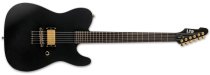 AA-1 Alan Ashby Electric Guitar With Case, Black Satin