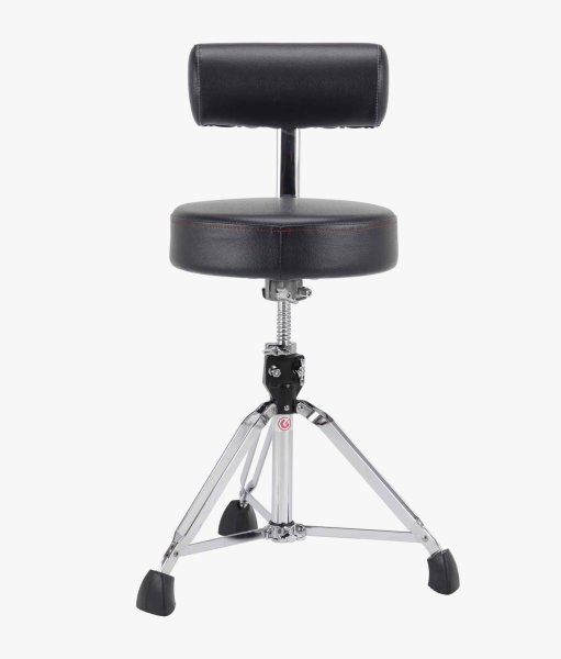 9000 Series 13" Round Drum Throne with Backrest