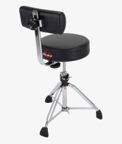 9000 Series 13" Round Drum Throne with Backrest