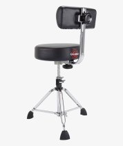 9000 Series 13" Round Drum Throne with Backrest