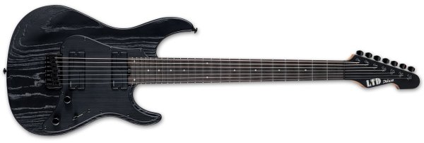 SN-1007HT Baritone Electric Guitar, Black Blast