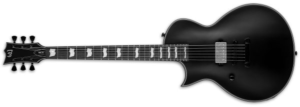 EC-201 Left-Handed Electric Guitar, Black Satin