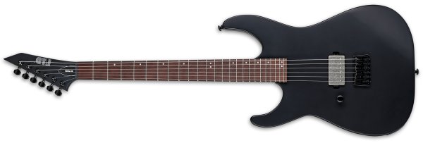 M-201HT Left-Handed Electric Guitar, Black Satin