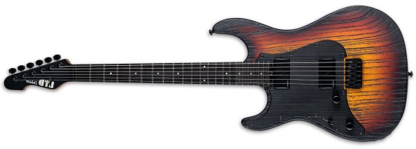 SN-1000HT Left-Handed Electric Guitar, Fire Blast