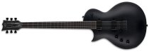 EC-1000 Baritone Left-Handed Electric Guitar, Charcoal Metallic Satin