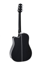 G-series Cutaway Dreadnought Acoustic Guitar With Gig Bag, Black