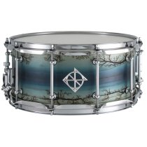 6.5″ x 14″ Artisan Series Ash Shell Snare, Enchanted Electric Blue Burst