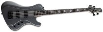 JC-4 4-String Electric Bass, Dark Grey Metallic Satin