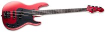 AP-4 4-String Electric Bass, Candy Apple Red Satin