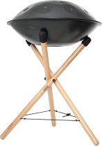 Foldable & Height Adjustable Medium Handpan Stand, Beech Wood