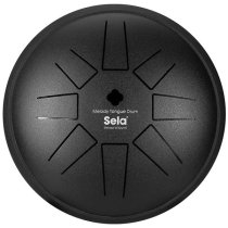 6" Melody Tongue Drum C Major, Black