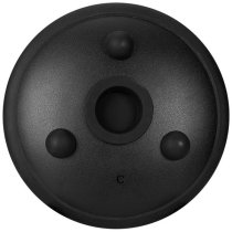 6" Melody Tongue Drum C Major, Black