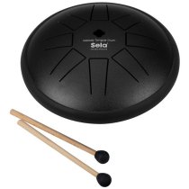 6" Melody Tongue Drum C Major, Black