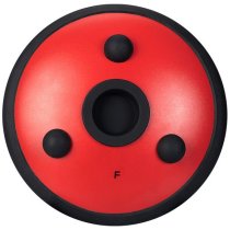 6" Melody Tongue Drum F Minor, Red