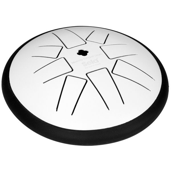 6" Melody Tongue Drum G Minor, White