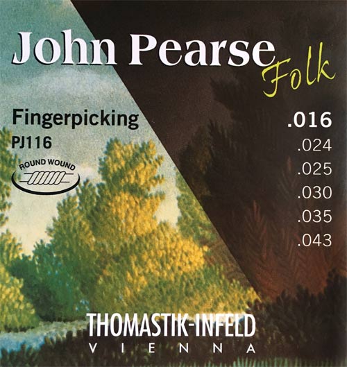 JOHN PEARSE FOLK SERIES, BALL END, LIGHT 16-43