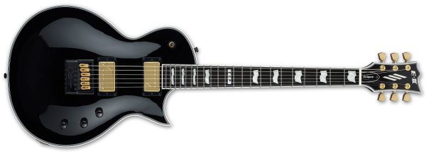 E-II Eclipse Full Thickness Evertune Electric Guitar, Black