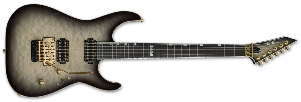 E-II M-II Electric Guitar, Black Natural Burst