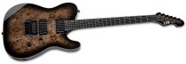 TE-1000 EverTune Electric Guitar, Charcoal Burst