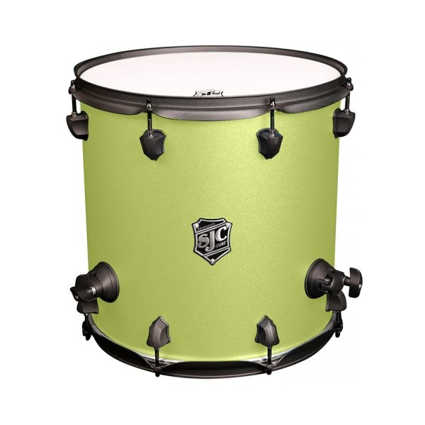 Pathfinder Series 14" x 14" Floor Tom, Sublime Lime Black