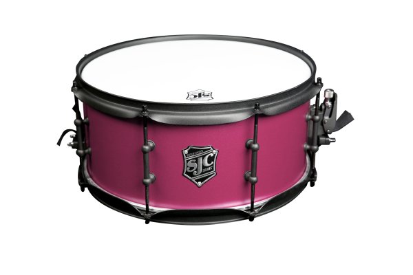 Pathfinder Series 6.5" x 14" Snare Drum, Mad Magenta Black