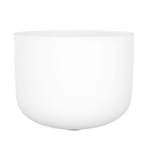 7-Piece Frosted Crystal Singing Bowls From 8" to 14" (440 Hz)