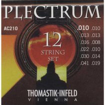 Acoustic Guitar Strings: Plectrum Series 12 String Set E, E, D, D, G, G, D, D, A, A, E, E