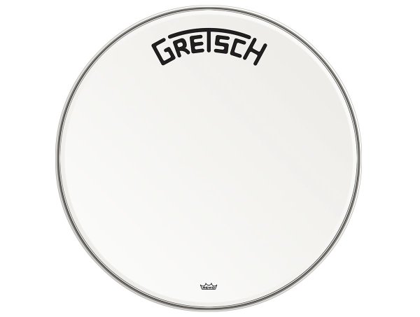 26" Broadkaster Logo Coated Bass Drum Head